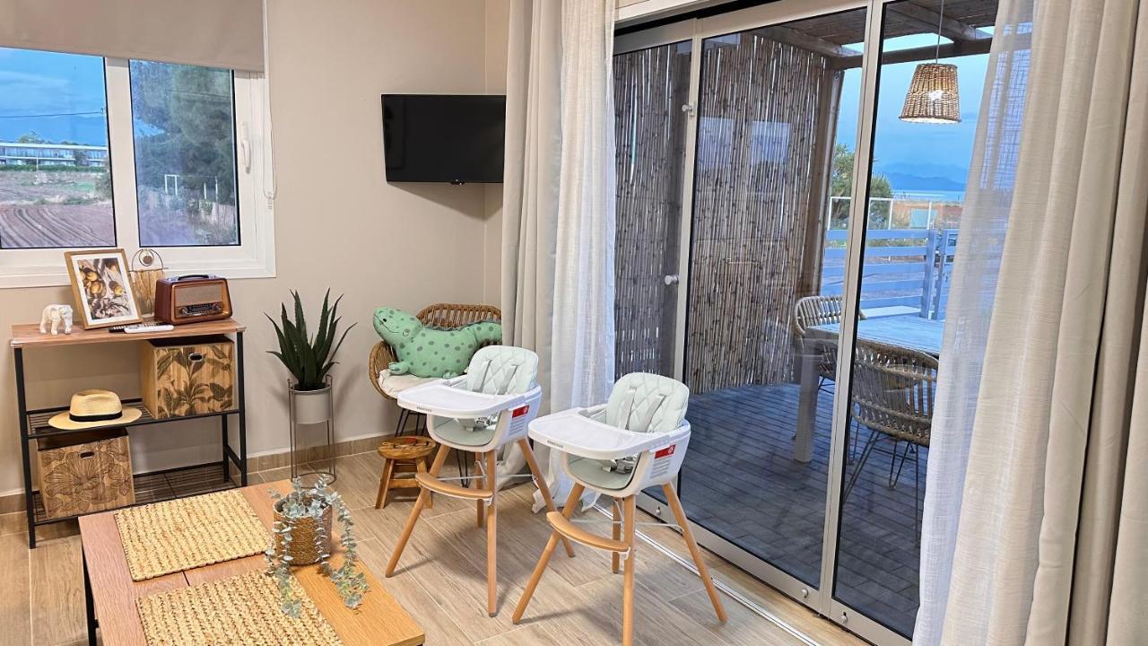 Boho Bliss Seaview Detached House Analipsis (Messinia) Exterior foto
